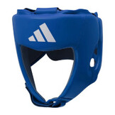 adidas ヘッドギア 国際アマチュアボクシング連盟(AIBA / IBA)公認、JABF公認 本革 青 Blue [ad-pt-headguard-aiba-jabf-ADIIBAH1-bl]